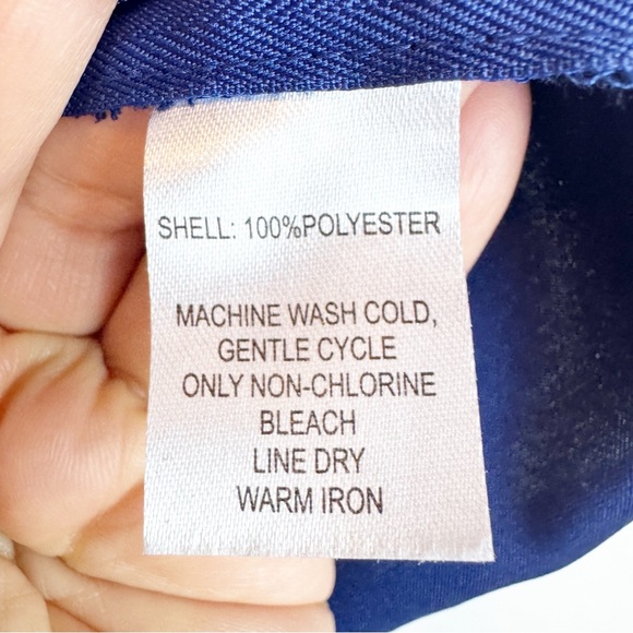 House of Harlow 1960 | Blue Satin Crop Top w Twist, M NWT - Picture 7 of 8